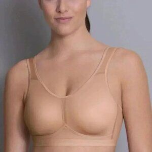 Anita Light & Firm NWT Sports Bra Firm Support Size Deep Sand 44C